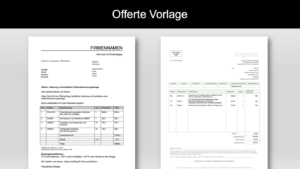 Offerte Vorlage (Word & Excel)
