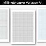 Millimeterpapier zum Ausdrucken (A4)