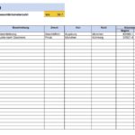 Fahrtenbuch Vorlage (Excel-Format)