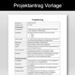 Projektantrag Vorlage (Word-Format)