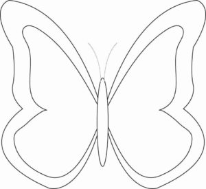Schmetterling Vorlage 12